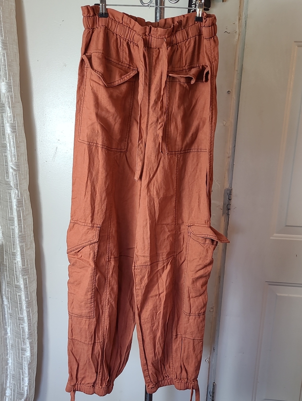Forever 21 Rust Cargo Joggers